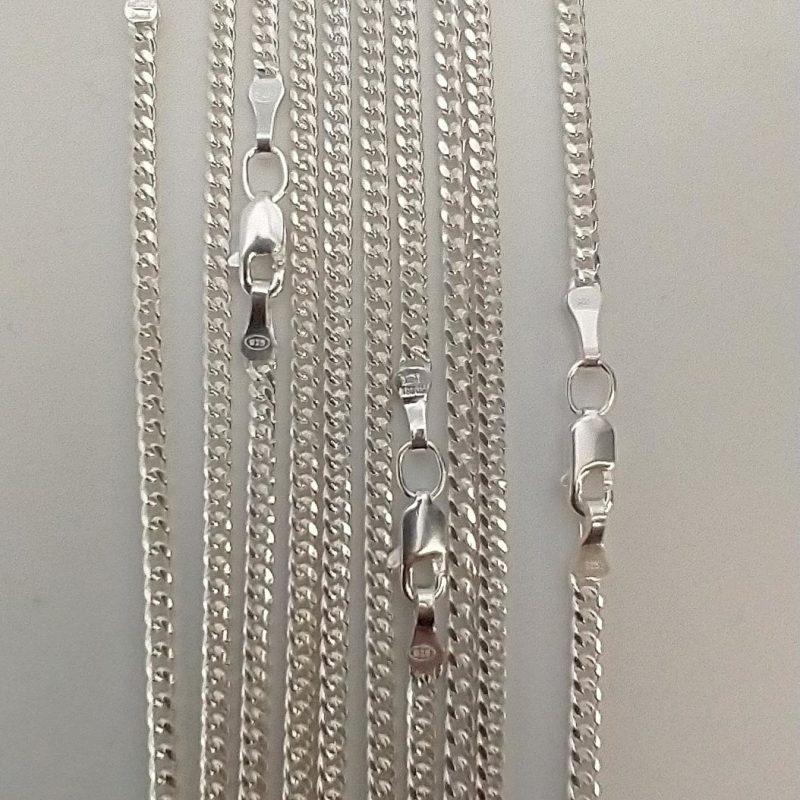 CADENA CUBANA AMERICANA CÓNCAVA CHICA 50 CM