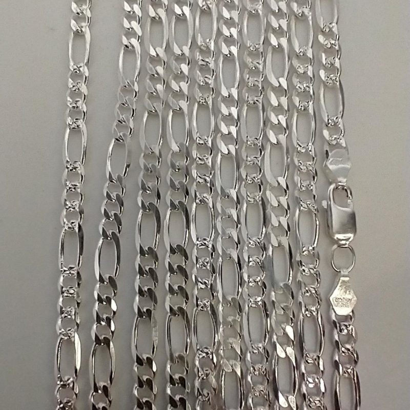 CADENA  FIGARO  LIGERA CHICA 50 CM